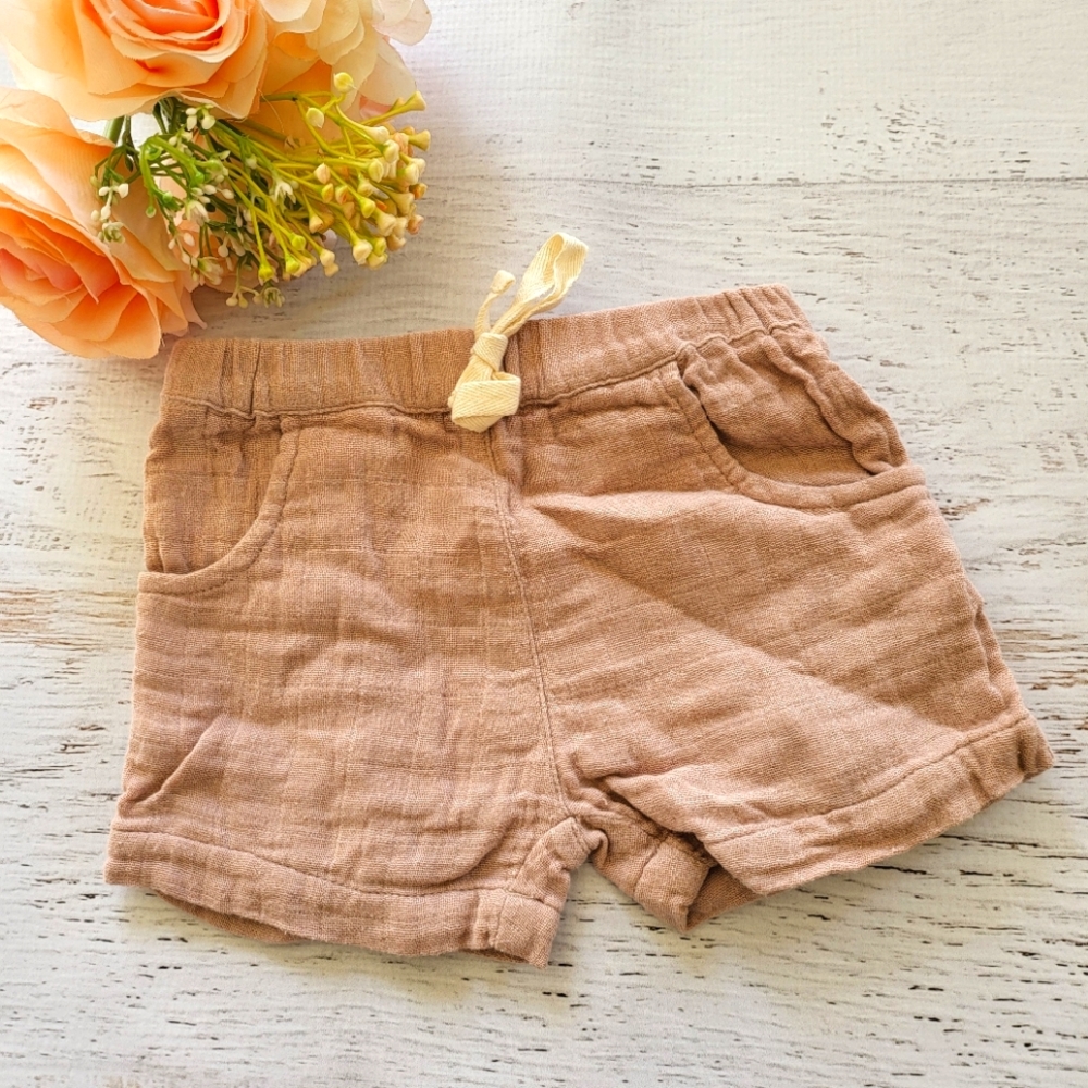 Jamie Kay Organic Cotton Muslin Summer Short 1Y